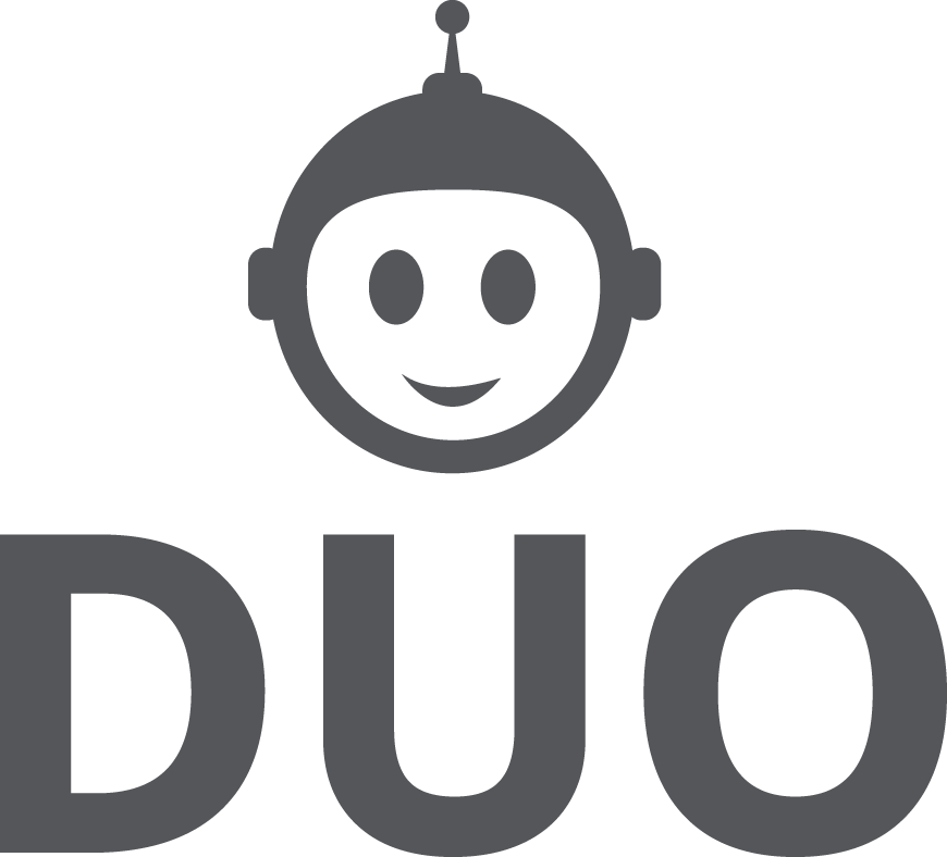 DUO logo (Cool Gray 11)